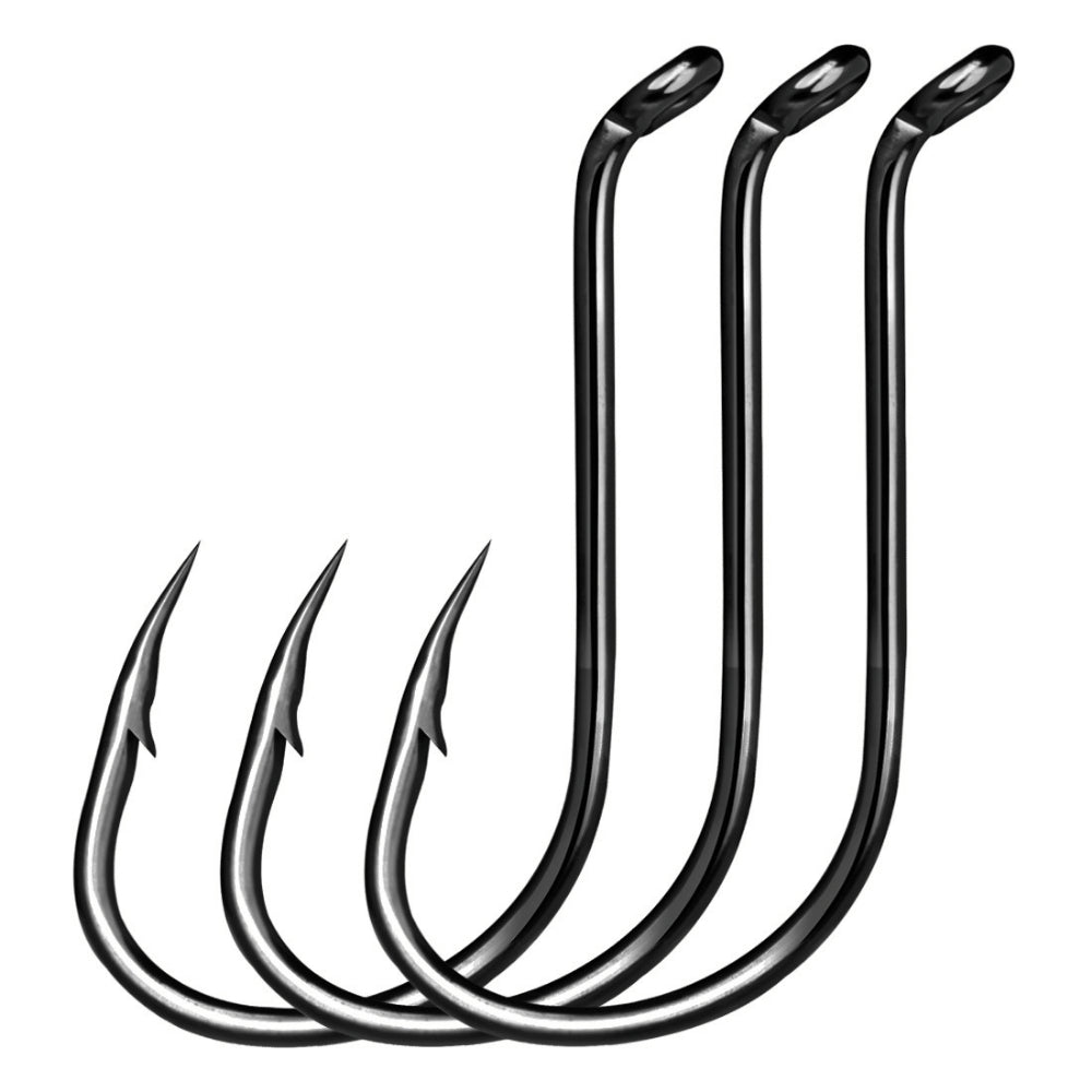 PPFA Octopus Beak Fishing Hooks Carbon Steel Sharp Kayak Surfcast Bottom Bait Saltwater Baiting 50pc