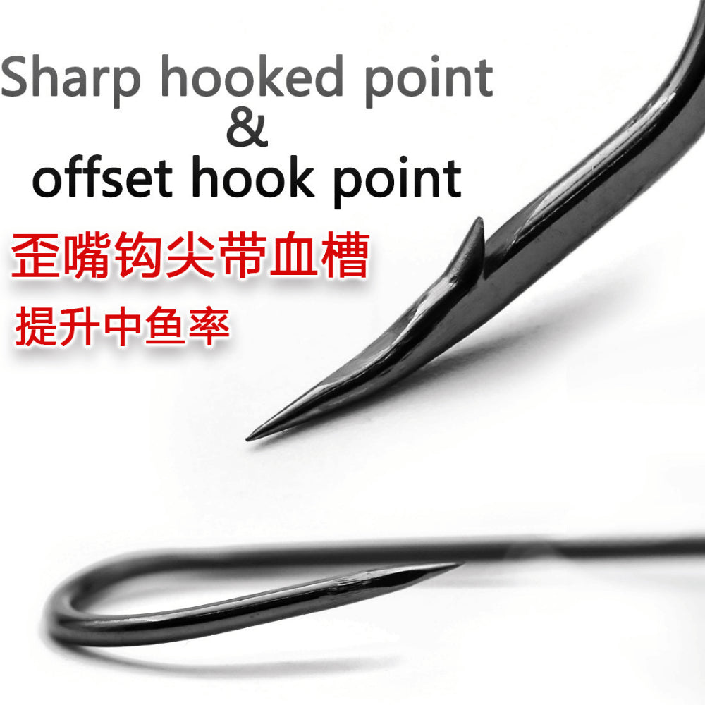 PPFA Octopus Beak Fishing Hooks Carbon Steel Sharp Kayak Surfcast Bottom Bait Saltwater Baiting 50pc