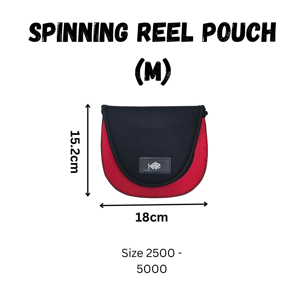 PPFA Padded Fishing Reel Pouch for Spin, Baitcast, Drum Reels — product image 9