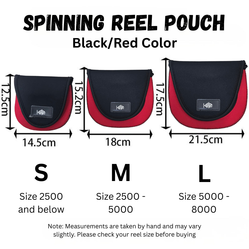PPFA Padded Fishing Reel Pouch for Spin, Baitcast, Drum Reels - image 2