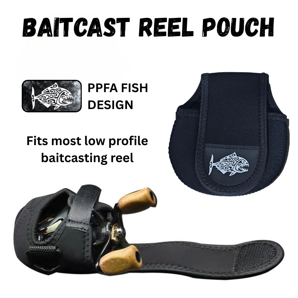 PPFA Padded Fishing Reel Pouch for Spin, Baitcast, Drum Reels - image 4