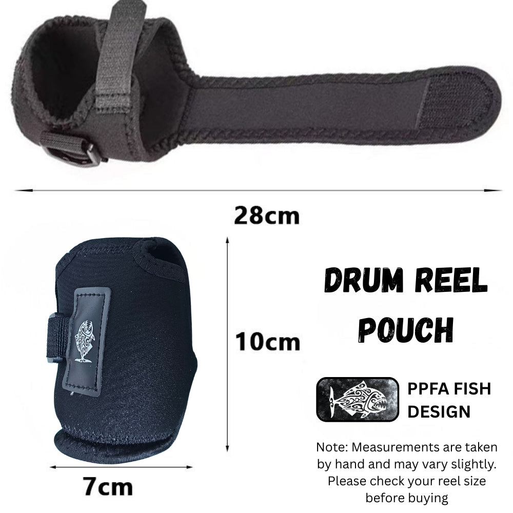 PPFA Padded Fishing Reel Pouch for Spin, Baitcast, Drum Reels - image 6