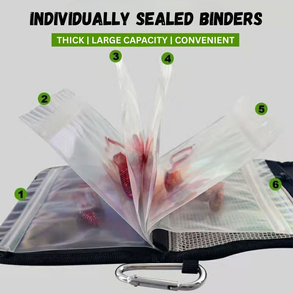 PPFA Portable Fishing Rig Wallet Binder with Ziplock Pockets - image 3