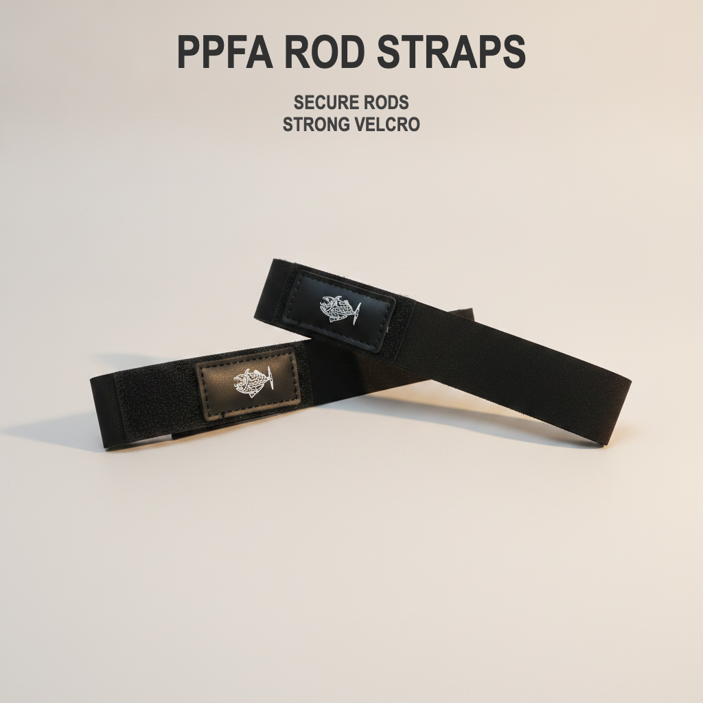 PPFA Fishing Rod Straps - Secure & Organise Tackle