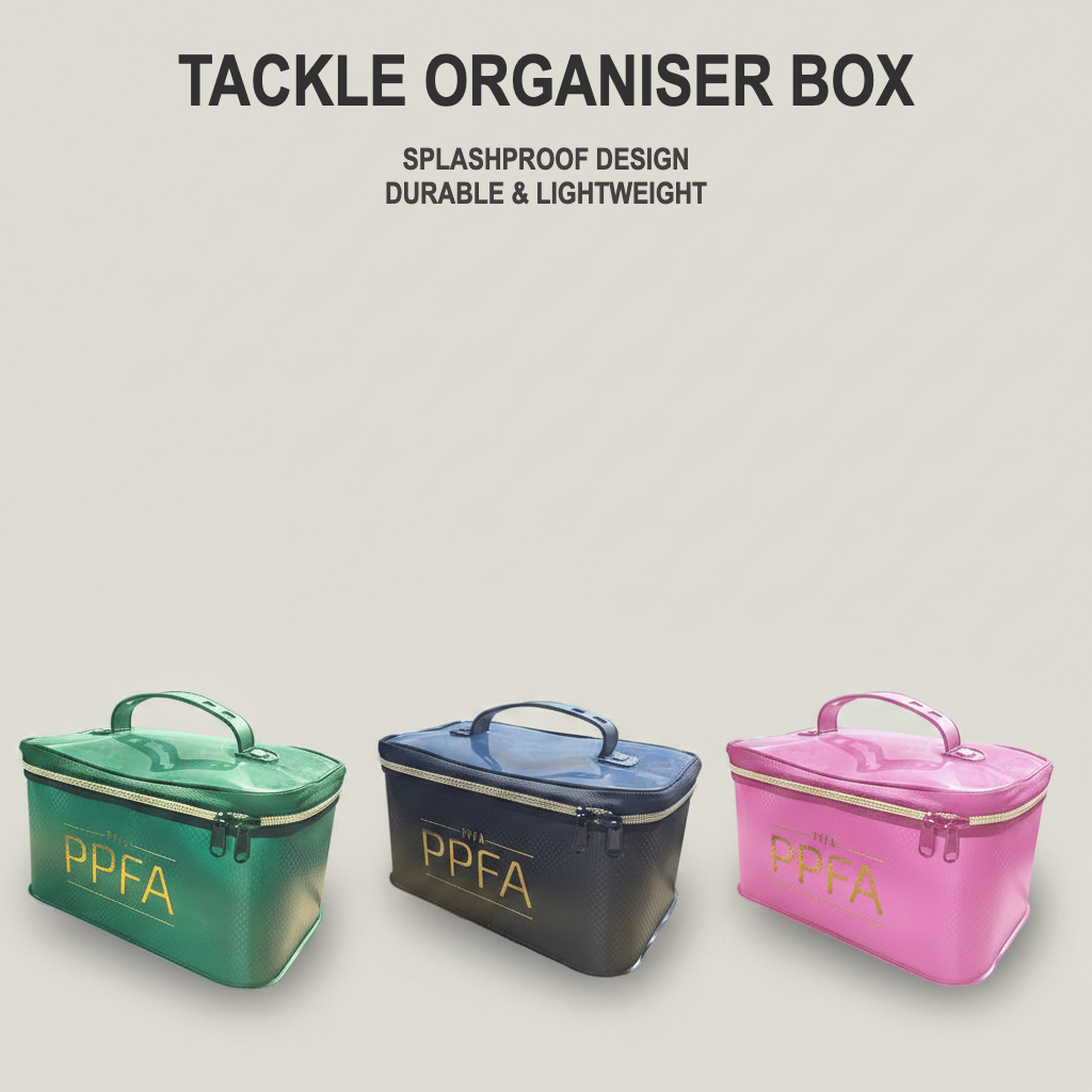 PPFA Fishing Tackle Organiser Box - Splashproof Storage