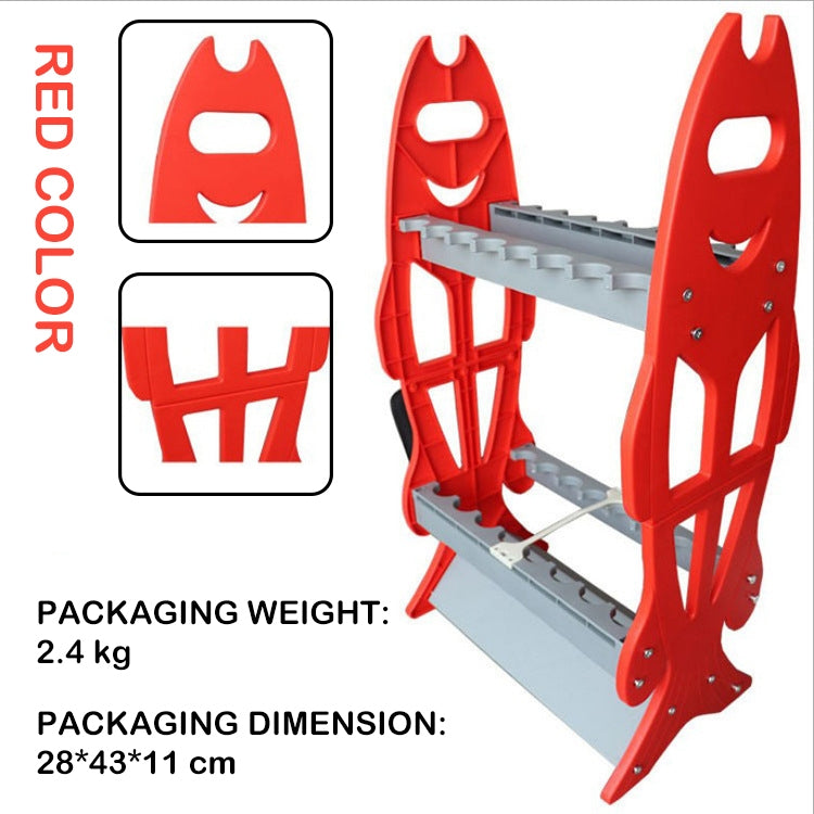 16-Rod Fishing Rod Display Stand for Organized Storage — product image 10