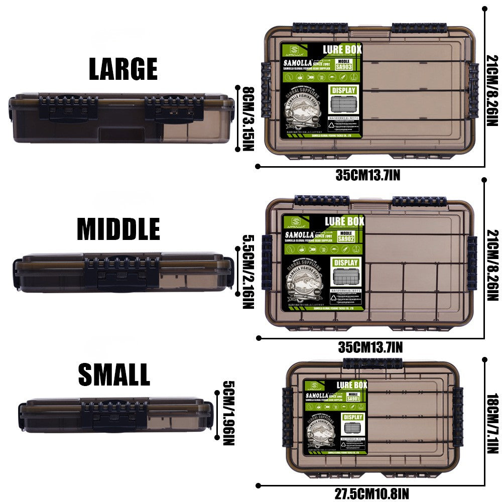 Samolla Heavy-Duty Waterproof Lure & Tackle Storage Box for Expedition Anglers - image 4