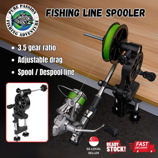 Portable Line Spooling System