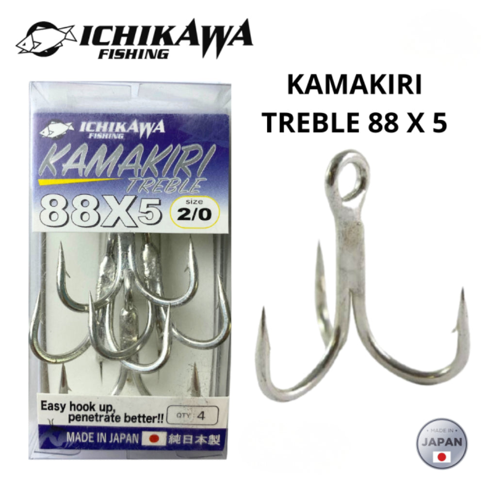 Ichikawa Kamakiri 88X5 Treble Hook