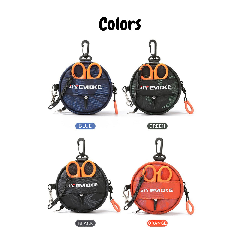 Compact Fishing Leader Line Pouch with Integrated Cutter - image 3