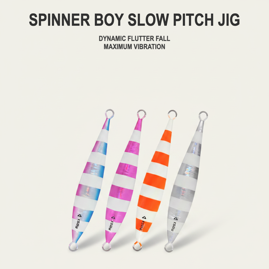 Spinner Boy Slow Pitch Jig for Deepwater Game Fish