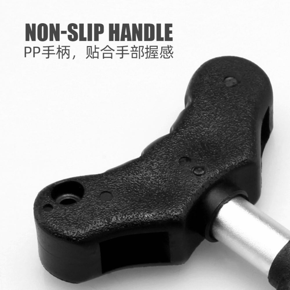 PPFA T-Handle Hook Remover - Aluminum Saltwater Deep Throat Extractor Dehook Unhook Accessories