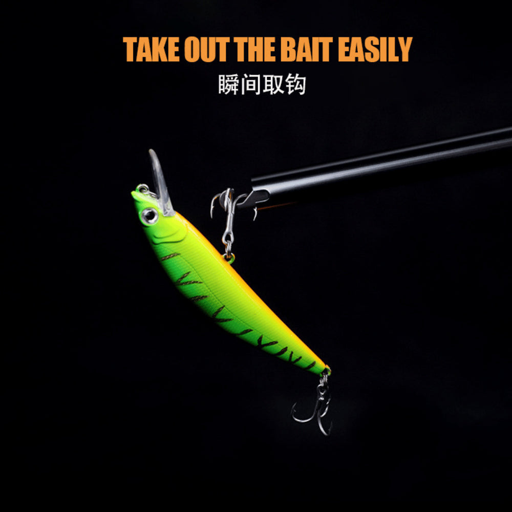 PPFA T-Handle Hook Remover - Aluminum Saltwater Deep Throat Extractor Dehook Unhook Accessories