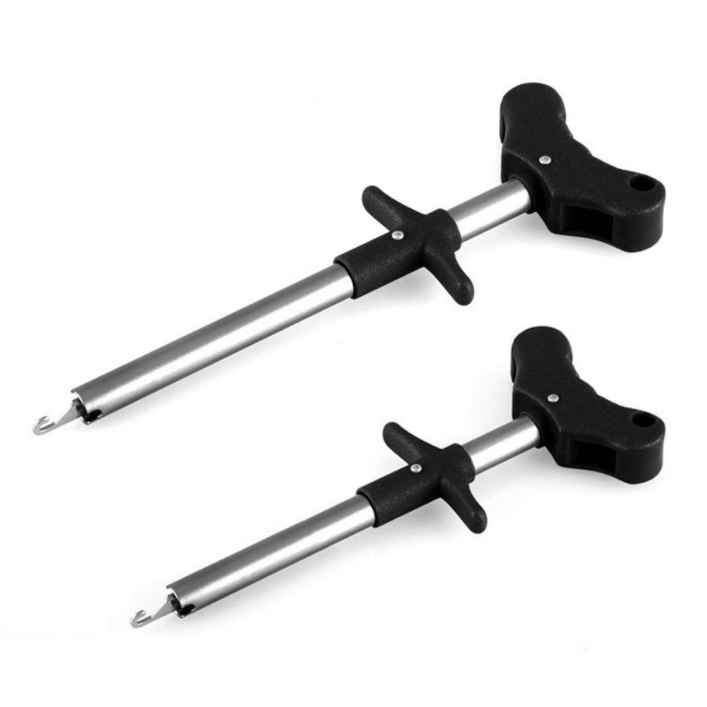 PPFA T-Handle Hook Remover - Aluminum Saltwater Deep Throat Extractor Dehook Unhook Accessories