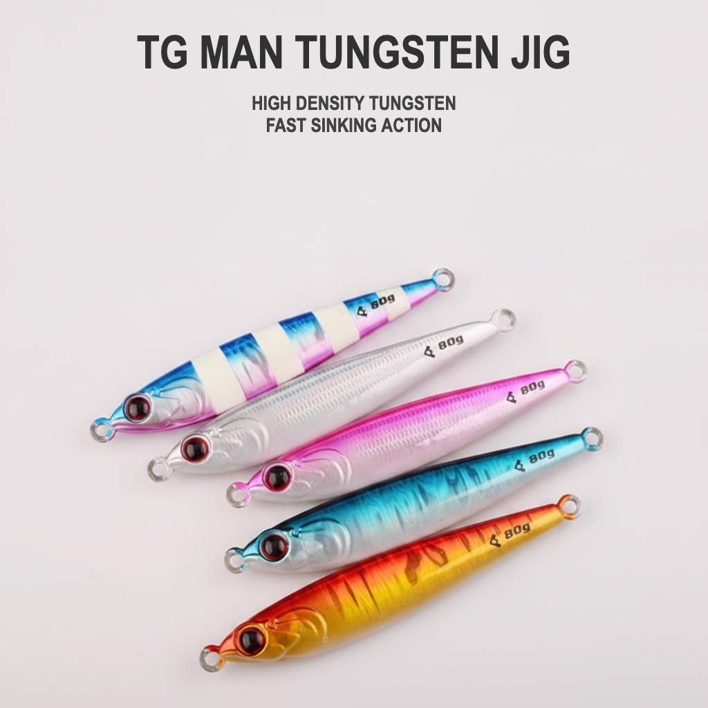 TG Man High-Density Tungsten Jig for Deepwater Fishing
