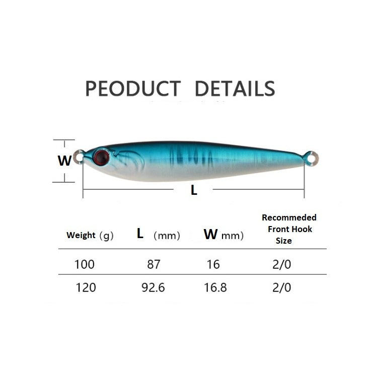 TG Man High-Density Tungsten Jig for Deepwater Fishing - image 3