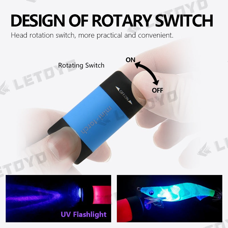 Portable USB Rechargeable UV Glow Jig Charger for Luminous Baits - image 4