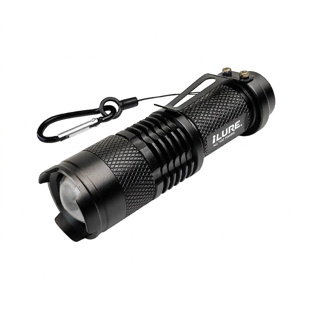 UV Fishing Flashlight 395nm Zoomable for Fishing Lures