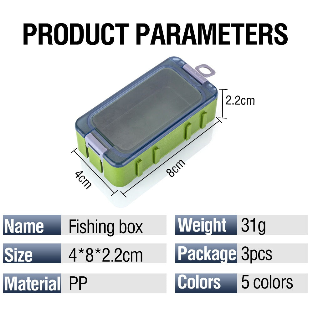 Compact Waterproof Magnetic Tackle Box Set (3-Pack) - image 2