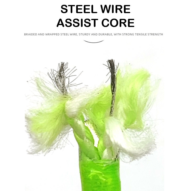 Steel Wire Core Double Assist Hooks for Jigging - image 5